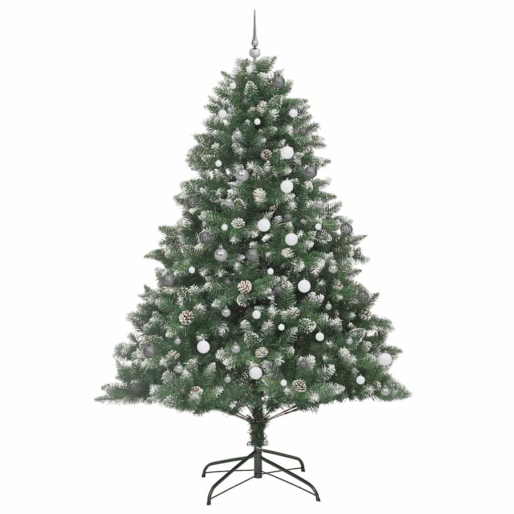 Artificial Christmas Tree with Stand Green 160 x 160 x 240 cm